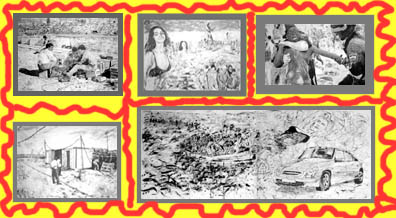 Sketch from Spain #54 #60 #61 #69 #12 2001 /2002 Harald V. Uccello