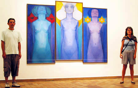 Piet Mondrian: Evolution 1910 -11 . foto Maï T